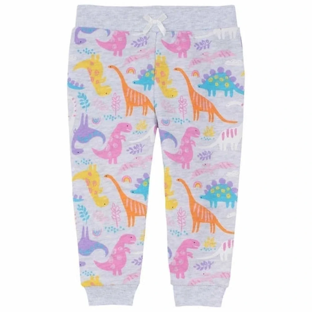 Kids Headquarters Girl's Dinosaur Rainbow Themed 4-piece‎ Set 12M New!